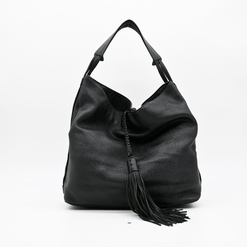 REBECCA MINKOFF Tassel Isobel Hobo Bag Black - Picture 3 of 6